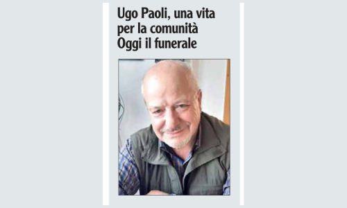 Cordoglio per la morte di Ugo Paoli